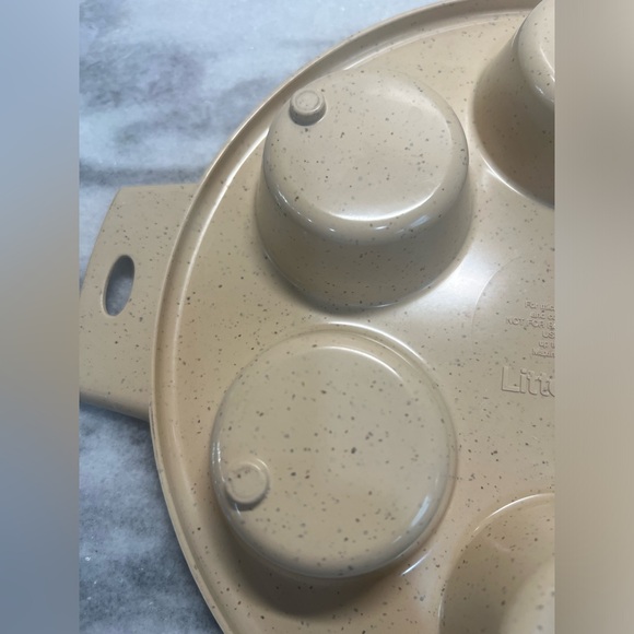 Vintage LittonWare Microwave Oven Cookware 6 Cupcake Muffin Pan Tray - Picture 5 of 8